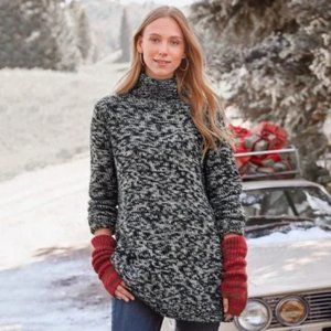 Sundance ~Marled Long Relaxed Turtleneck Sweater in size Small